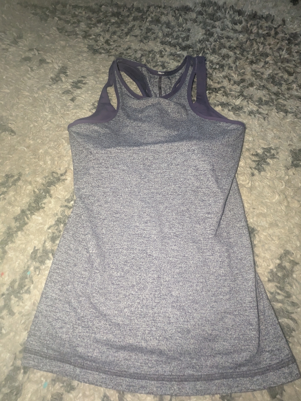 lululemon athletica Lavender Heather Racerback Tank